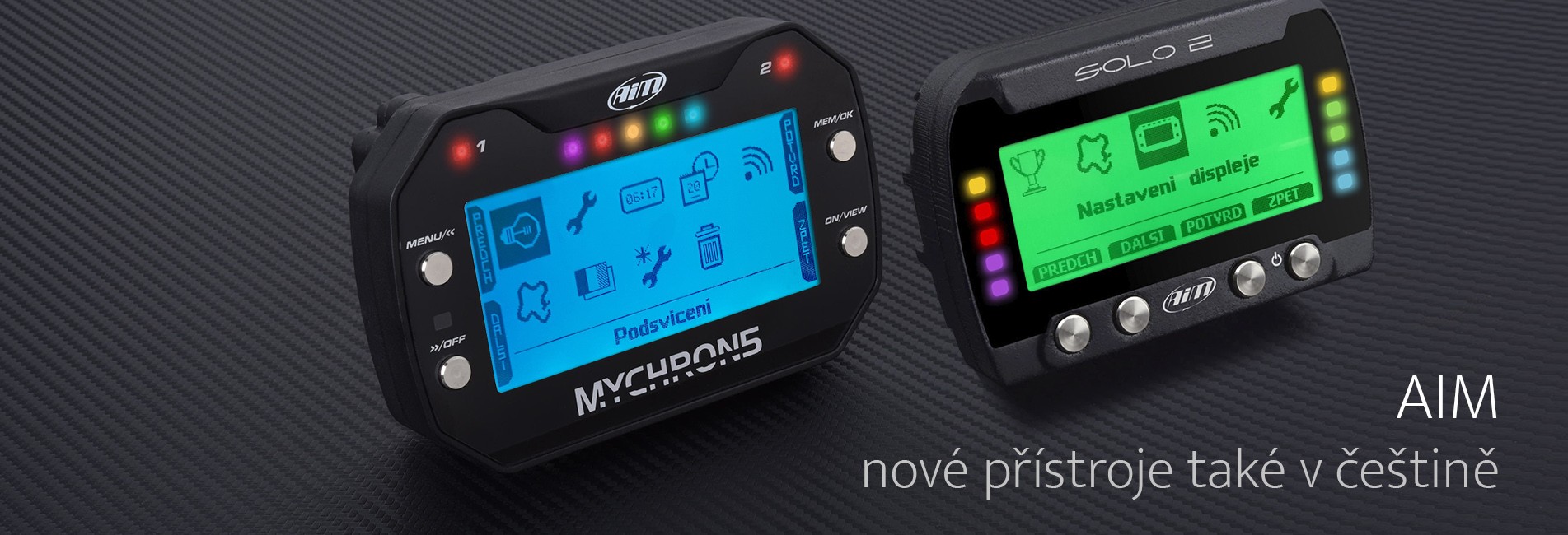 Přístroje AIM v češtině